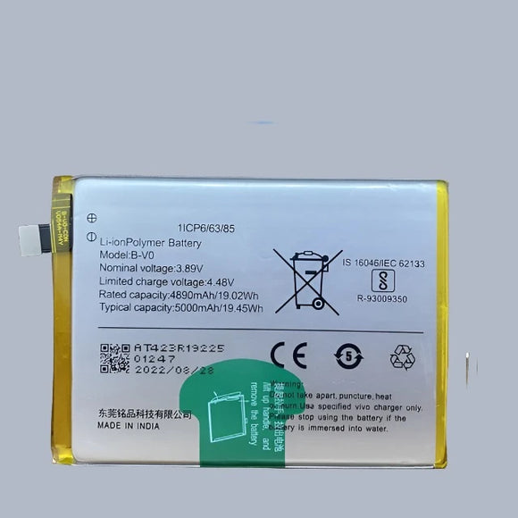 Genuine Battery B-V0 for Vivo Z6 5G V1963A 5000mAh with 1 Year Warranty*