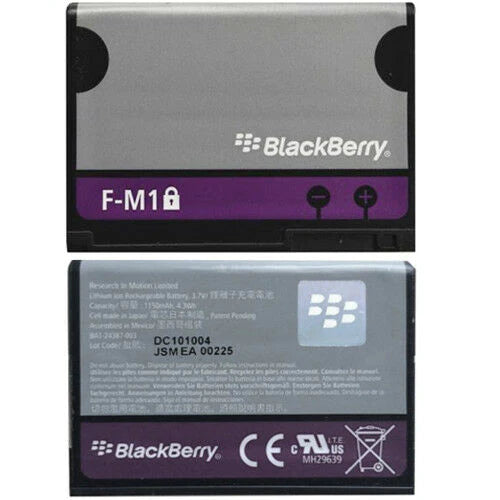 Genuine Battery BAT-24387-003 for BlackBerry F-M1 Pearl 9100 9105 Style 9670 1150mAh with 1 Year Warranty*