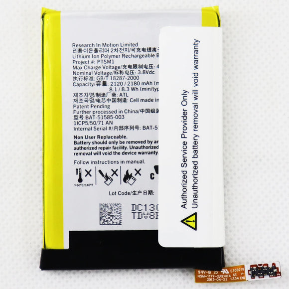 Genuine Battery BAT-51585-003 for BlackBerry Q5 2180mAh with 1 Year Warranty*