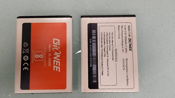 Genuine Battery BL-G020Z for Gionee P5W BL-G020Z 2000mAh with 1 Year Warranty*