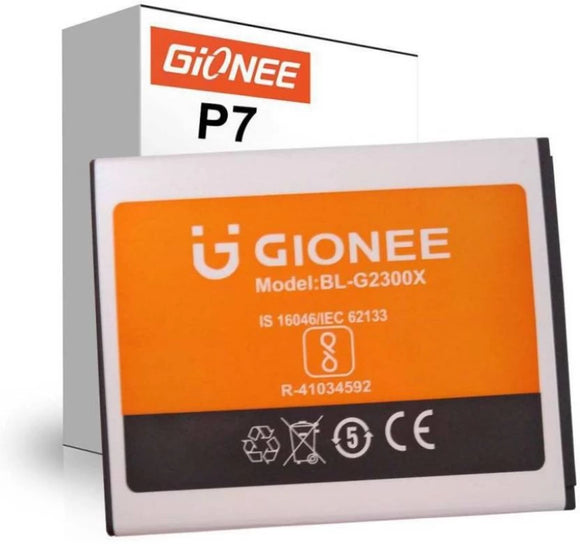 Genuine Battery BL-G2300X for Gionee P7 BL-G2300X / BLG2300X (not for P7 max) 2300mAh with 1 Year Warranty*