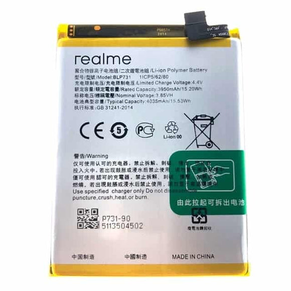 Genuine Battery BLP731 for Oppo Realme 5 Pro 4035mAh with 1 Year Warranty*