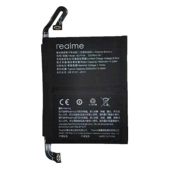 Genuine Battery BLP749 for Oppo Realme X2 Pro, RMX1931 4000mAh with 1 Year Warranty*