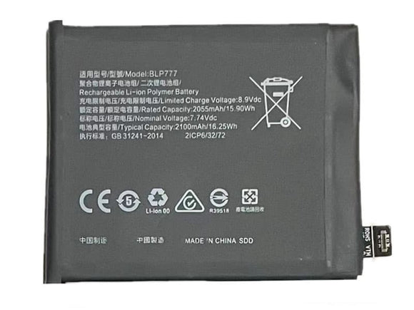 Genuine Battery BLP777 for Realme X50 Pro 5G RMX2075, RMX2071, RMX2076 4200mAh with 1 Year Warranty*