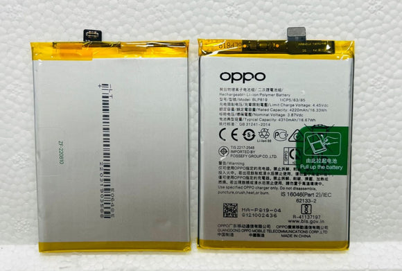 Genuine Battery BLP819 for Oppo Realme A57 4310mAh with 1 Year Warranty*