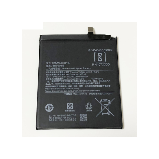 Genuine Battery BN39 for Xiaomi Redmi Go/Redmi Note 7 3000mAh with 1 Year Warranty*