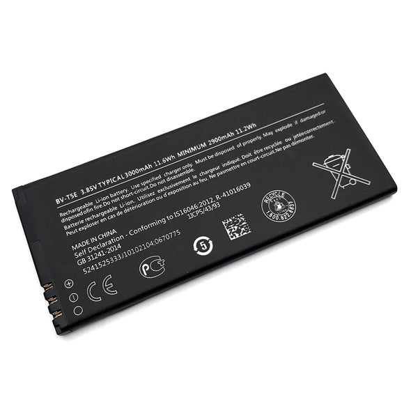 Genuine Battery BV-T5E  for Nokia Lumia 950 RM-1104 RM-1106 RM-110 McLa 3000mAh with 1 Year Warranty*