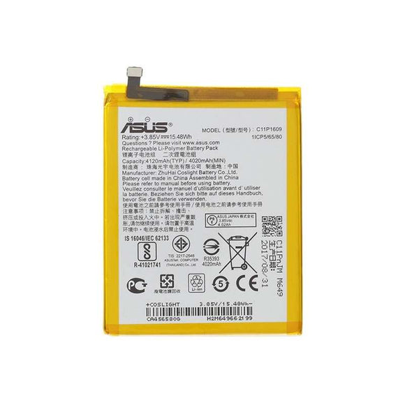 Genuine Battery C11P1609 for Asus Zenfone 3 Max 5.5 Inches 4120mAh with 12 Months Warranty*