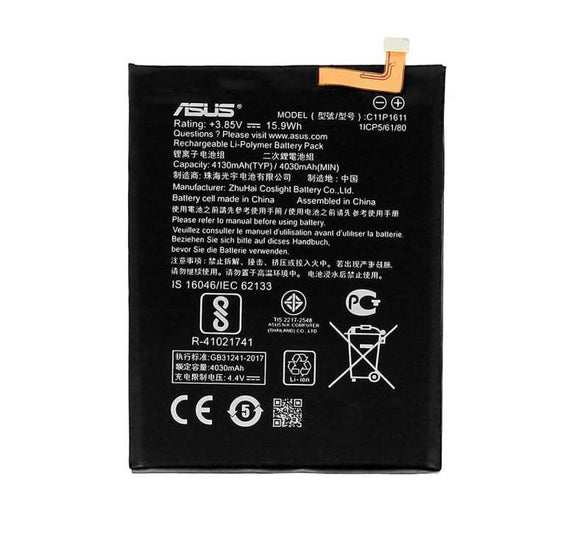 Genuine Battery C11P1611 for Asus Zenfone 3 Max / ZC520TL 4130mAh with 12 Months Warranty*
