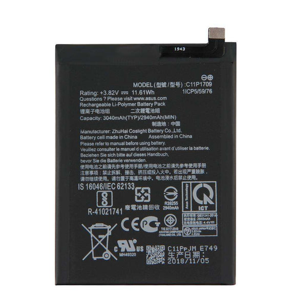 Genuine Battery C11P1709 for Asus Zenfone Live L1 ZAKK550KL 3040mAh with 1 Year Warranty*
