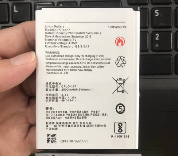 Genuine Battery CPLD-187 for Coolpad Mega 5A 2500mAh with 1 Year Warranty*