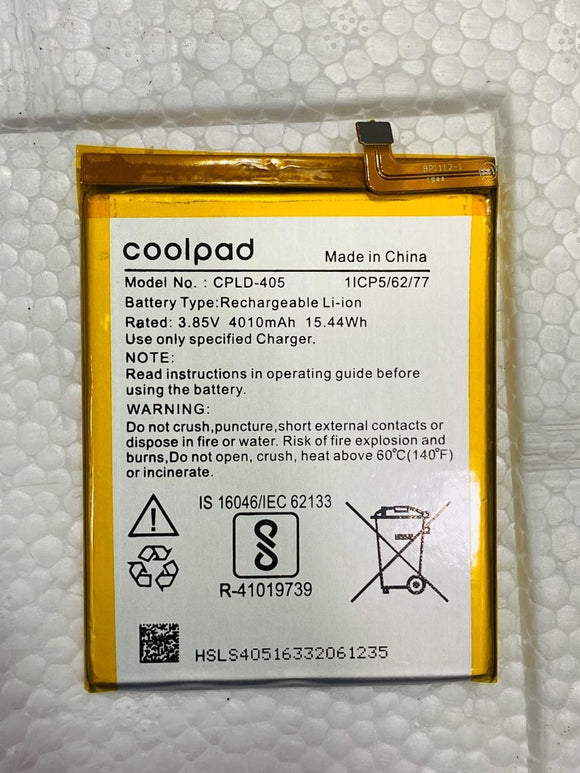 Genuine Battery CPLD-405 for Coolpad Note 5 MSM8952 4010mAh with 1 Year Warranty*