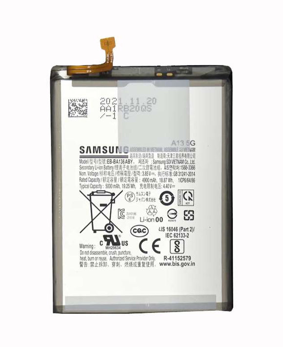 Genuine Battery EB-BA136ABY for Samsung Galaxy M13 5G / A13 5G 5000mAh with 1 Year Warranty*