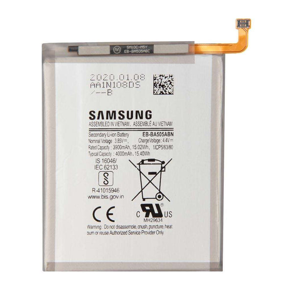 Genuine Battery EB-BA505ABN for Samsung A20, Samsung A30, Samsung A50 A505F 4000mAhwith 1 Year Warranty*