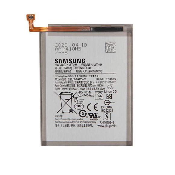 Genuine Battery EB-BA715ABY for Samsung A71 / SM-A7160 4370mAh with 1 Year Warranty*