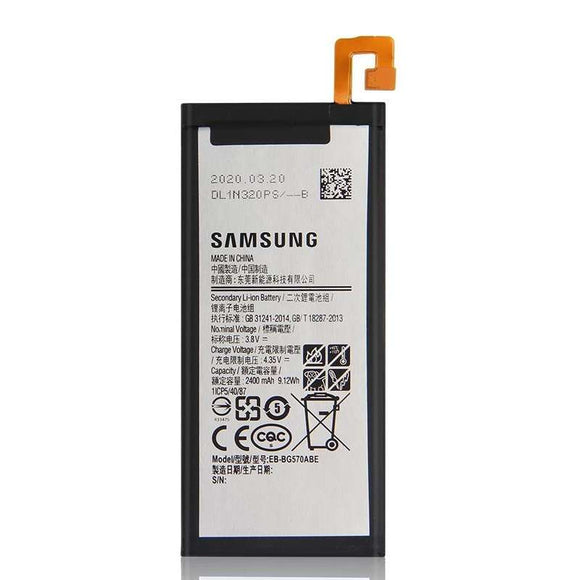 Genuine Battery EB-BG570ABE for Samsung Galaxy BG570 / G5700 / EB-BG57CABE EB-BG57CAB-G570F / SM-G570M EB-BG570ABE 2600mAh with 1 Year Warranty*