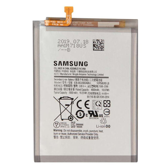 Genuine Battery EB-BG580ABU for Samsung Galaxy M20, M30 5000mAh with 1 Year Warranty*