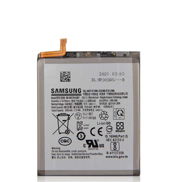 Genuine Battery EB-BG781ABY for Samsung Galaxy S20 FE 5G SM-G781 A52 SM-A526 / DS 4500mAh with 1 Year Warranty*