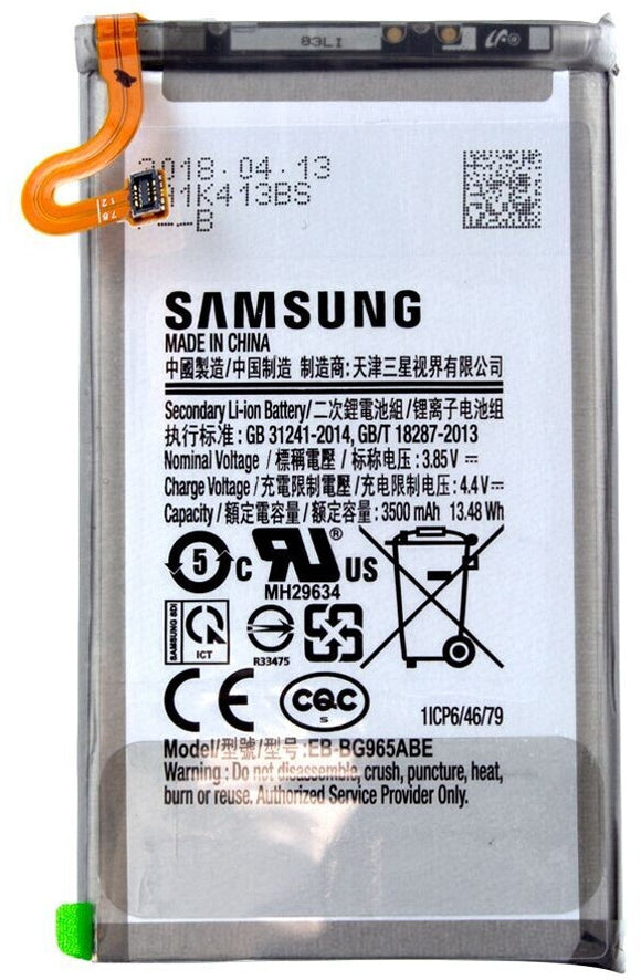 Genuine Battery EB-BG965ABA  for Samsung Galaxy S9 Plus G9650 G965F 3500mAh with 1 Year Warranty*