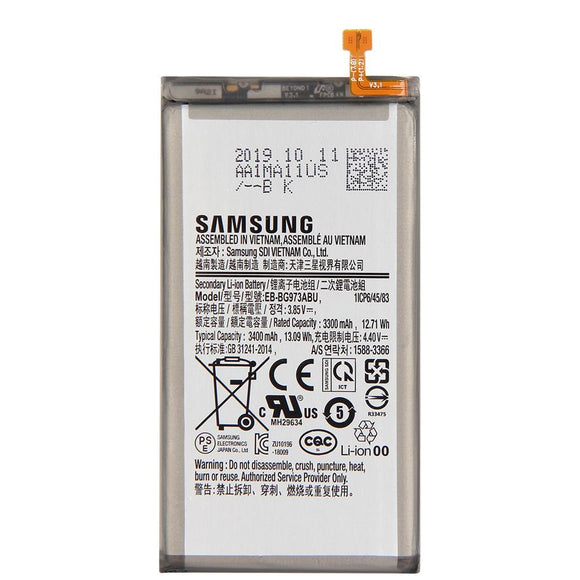 Genuine Battery EB-BG973ABU for Samsung Galaxy S10 3300mAh with 1 Year Warranty*