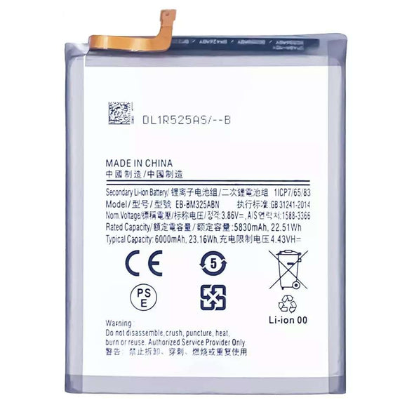 Genuine Battery EB-BM325ABN for Samsung Galaxy M32 6000mAh with 1 Year Warranty*