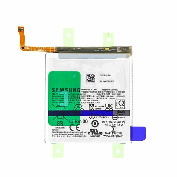 Genuine Battery EB-BS912ABY for Samsung Galaxy S23 Models SM-S911B, SM-S911B/DS, SM-S911U, SM-S911U1, SM-S911W, SM-S911N, SM-S9110, SM-S911E, SM-S911E/DS - 3900mAh with 1 Year Warranty*