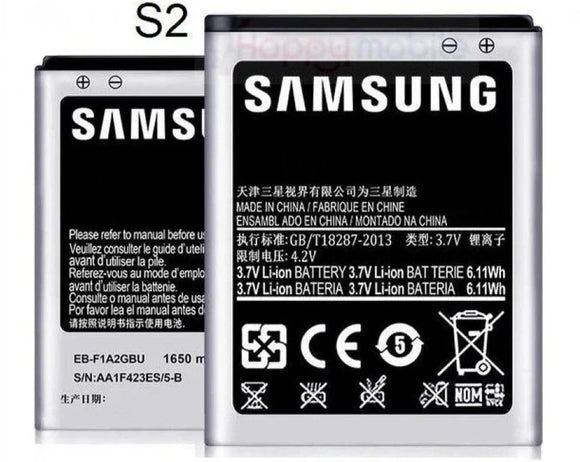 Genuine Battery EB-F1A2GBU for Samsung Galaxy S2/ i9100 1650mAh with 1 Year Warranty*
