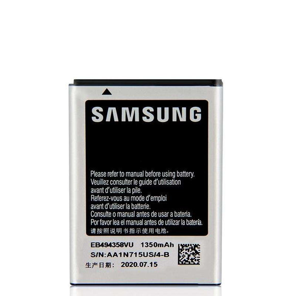 Genuine Battery EB494358VU for Samsung Galaxy Ace S5830 / S5670 / EB494358VU / 5830 1350mAh with 1 Year Warranty*