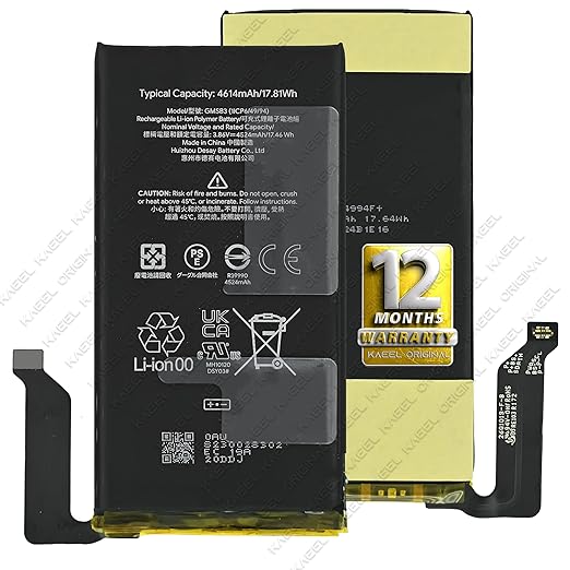 Genuine Battery GMSB3 for Google Pixel 6 GB7N6, G9S9B16, ‎GA02900-US 4524mAh with 12 Months Warranty*