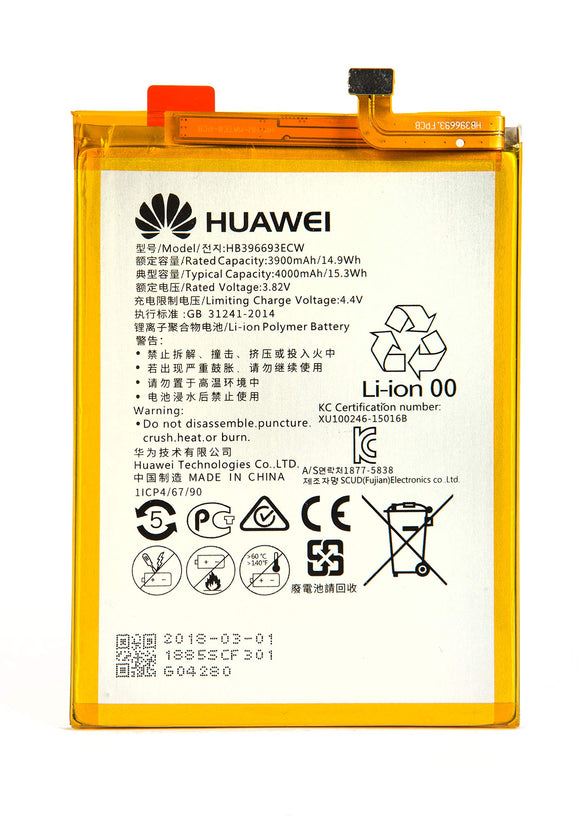 Genuine Battery HB396693ECW for Huawei Mate 8 4000mAh with 1 Year Warranty*