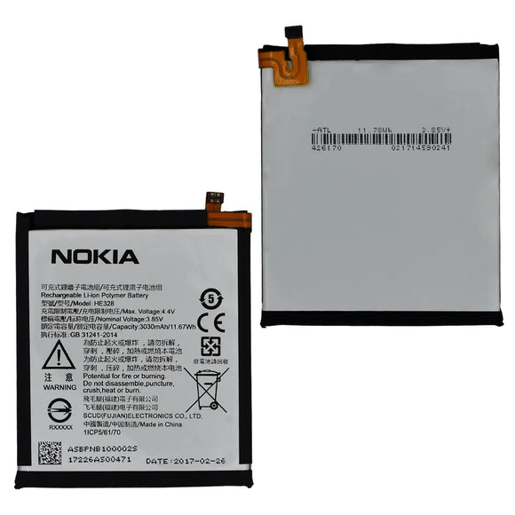 Genuine Battery HE328 for Nokia 8 3030mAh with 1 Year Warranty*
