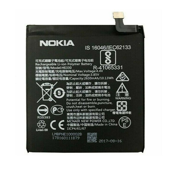 Genuine Battery HE330 for Nokia 3 Dual TA-1032 2630mAh with 1 Year Warranty*