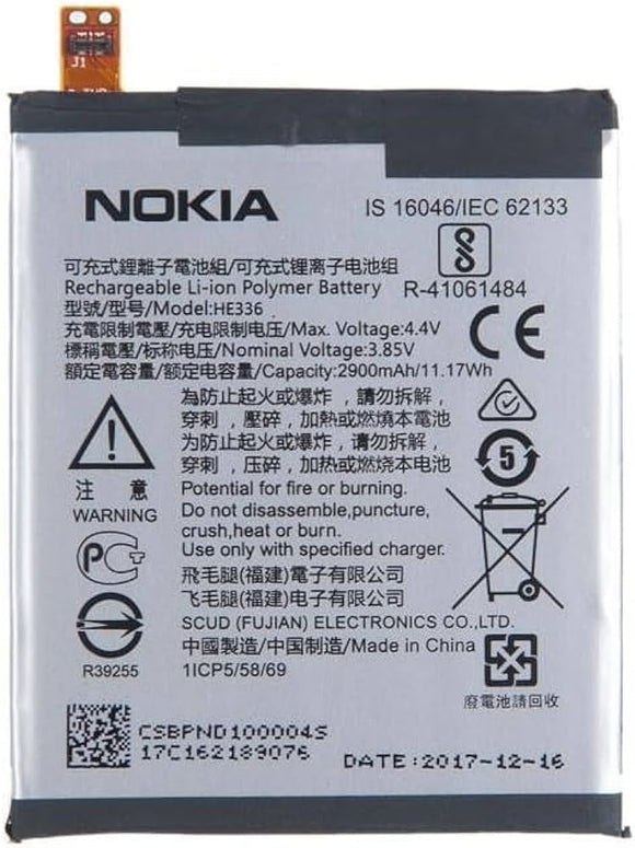 Genuine Battery HE336 for Nokia 5 2900mAh with 1 Year Warranty*