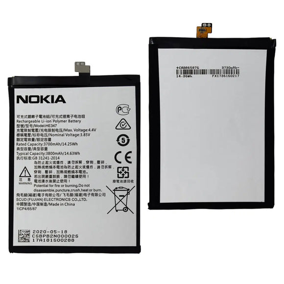 Genuine Battery HE347 for Nokia 7 Plus/TA-1046 / TA-1055 3800mAh with 1 Year Warranty*