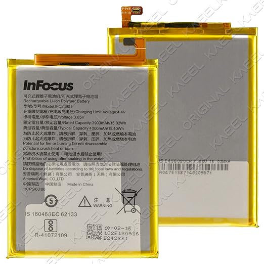 Genuine Battery IFC23901 for Infocus Vision 3 IF9031 / Vision 3 4000mAh with 1 Year Warranty*