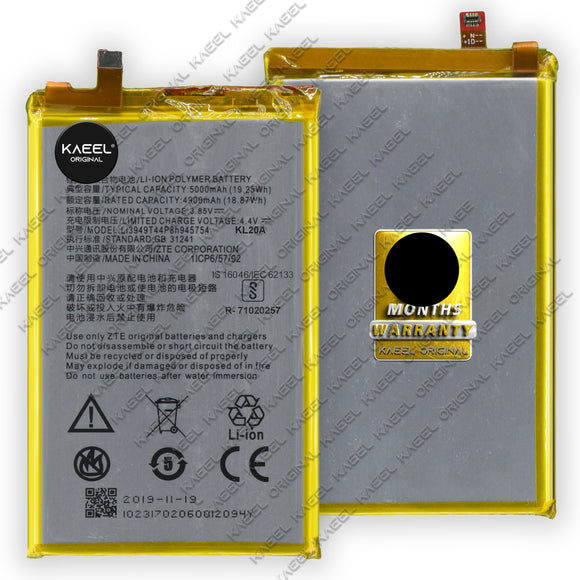 Genuine Battery LI3949T44P8H945754 for ZTE Blade A2 Plus Blade V0730 5000mAh with 1 Year Warranty*