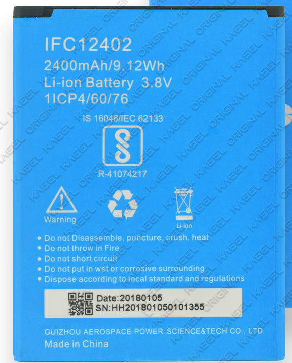Genuine Battery IFC12402 for Infocus A2 2400mAh with 1 Year Warranty*