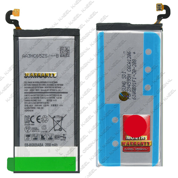 Genuine Battery EB-BG920ABA for Samsung Galaxy S6 All Versions G920/ FG920FD/ G920FQ/ G920IG920A/ G920T 3600mAh with 12 moths Warranty*