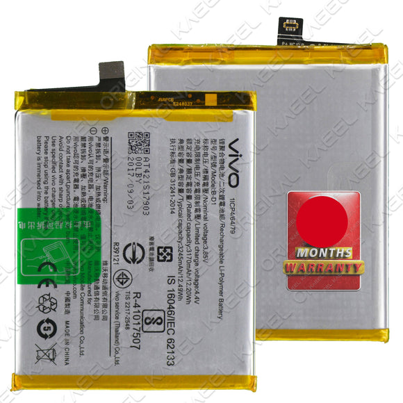 Genuine Battery B-D1 for Vivo X20 X20A 3245mAh with 1 Year Warranty*