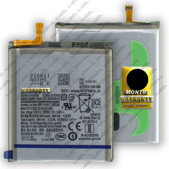 Genuine Battery EB-BG991ABY for Samsung Galaxy S21 5G SM-G991B, SM-G991B/DS, SM-G991U, SM-G991U1, SM-G991W, SM-G991N, SM-G991 4000mAh with 12 Months Warranty*