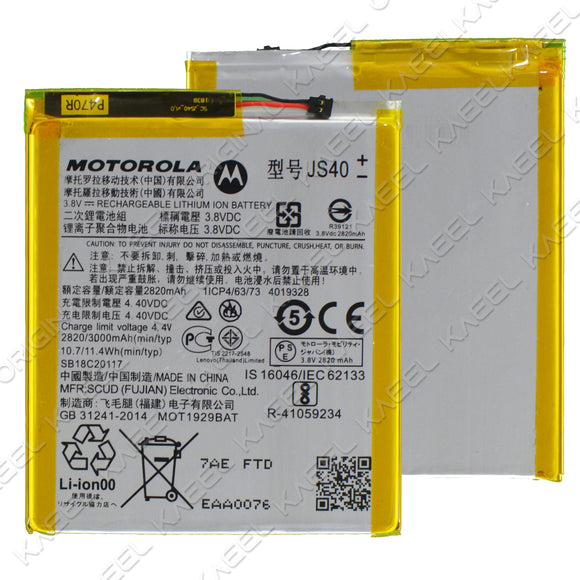 Genuine Battery JS40 for Motorola Moto Z3 Moto Z3 Play XT1929 3000mAh with 1 Year Warranty*