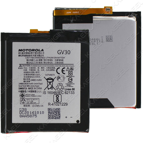 Genuine Battery GV30 for Motorola Moto Z XT1650-01 XT1650-03 XT1650-05 SNN5972A 2630mAh with 1 Year Warranty*