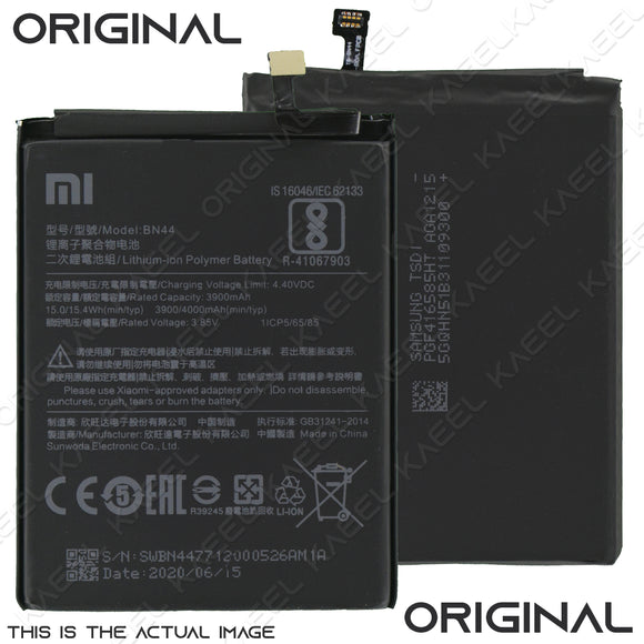 Genuine Battery BN44 for Xiaomi Redmi Note 5 Redmi Note 5 Plus 4000mAh with 1 Year Warranty*