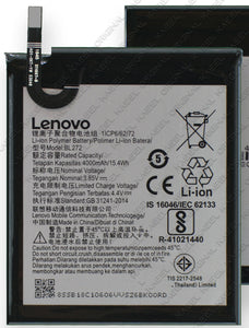 Genuine Battery BL272 for Lenovo K6 Power K33A42 Vibe K6 4000mAh with 1 Year Warranty*