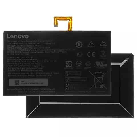 Genuine Battery L14D2P31 for Lenovo Tab 2 A-7600F, A-1070F, A-1070, A-1070L 7000mAh with 1 Year Warranty*