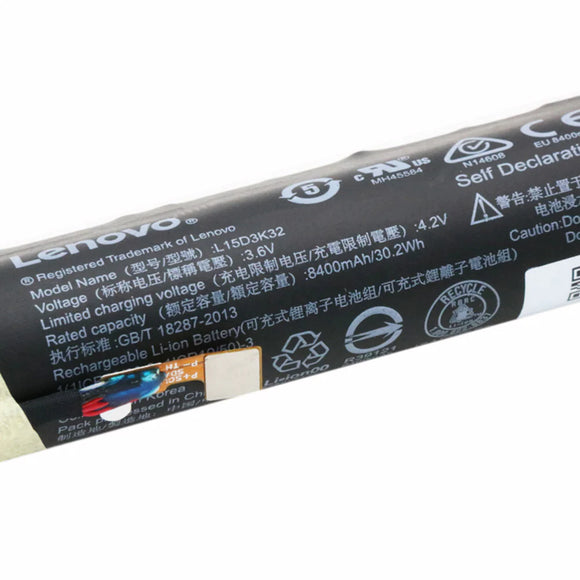 Genuine Battery L15D3K32 for Lenovo Yoga Tab 3 YT3-X50F 8400mAh with 1 Year Warranty*