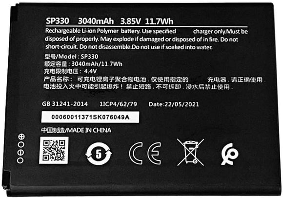 Genuine Battery SP330 for Nokia C3 SP01Z01Z2249Y 3040mAh with 1 Year Warranty*