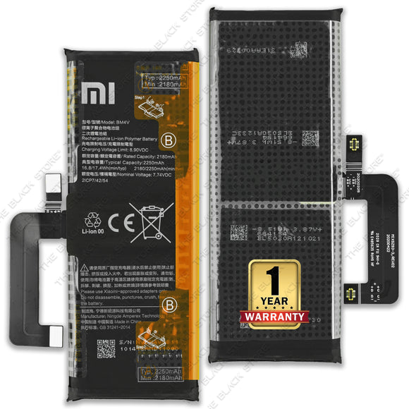 Original Battery BM4V for Xiaomi Mi 10 Ultra 12W fast charging Models: M2007J1SC 4500mAh with 12 Months Warranty*