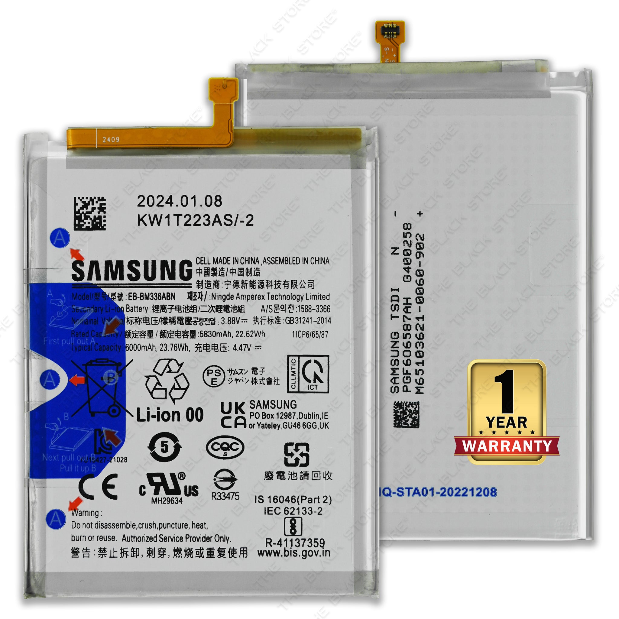 Genuine Battery EB-BM336ABN for Samsung Galaxy M33 Models: SM