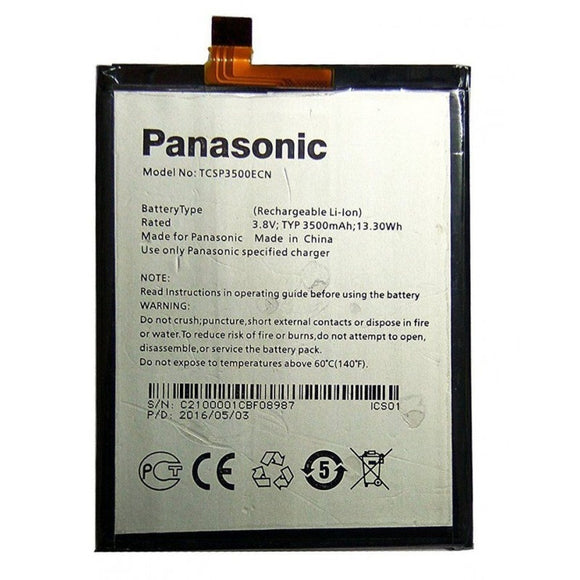 Genuine Battery TCSP3500ECN for Panasonic Eluga iCon 3500mAh with 1 Year Warranty*